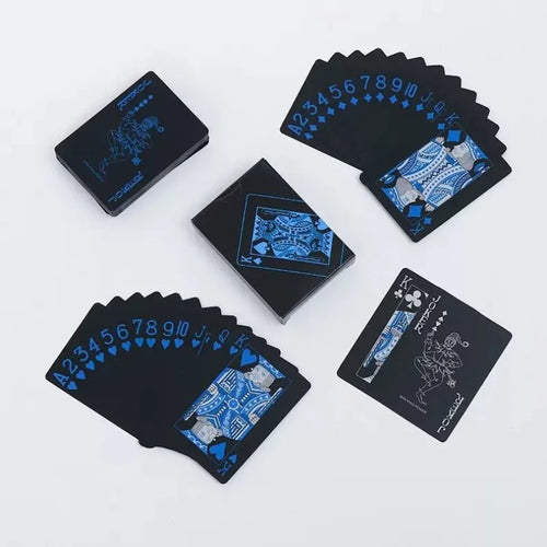 Waterproof PVC Illusionist Poker Cards - Durable & Aesthetically