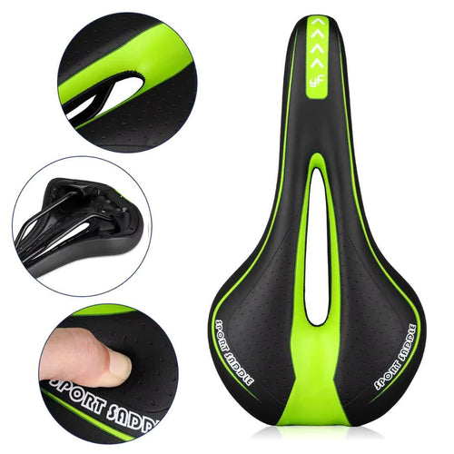 Mountain Road Bike Seat Comfortable Soft Cycling Cushion Exercise Bike