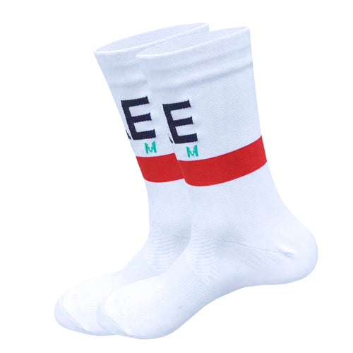 NEW 2026 Cycling Socks Men Women UAE Team Breathable Quick Dry Outdoor
