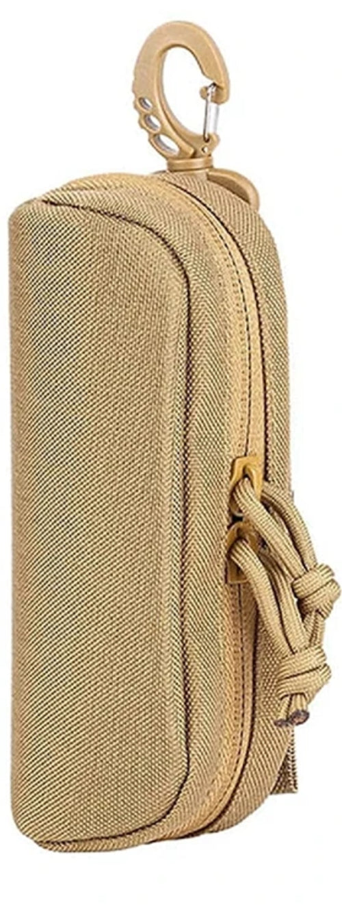 Tactical MOLLE Eyeglass Case Hunting Shockproof Protective Goggles Box