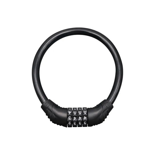 4 Digital Code Bicycle Cable Lock Anti-theft Alloy Steel MTB Road Bike