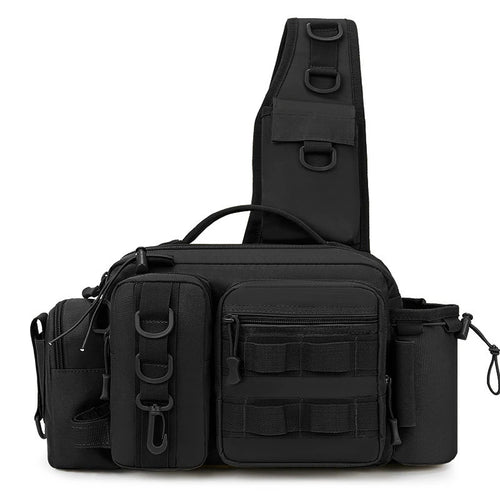 Men Fishing Tackle Bag Single Shoulder Crossbody Tactical Bags Waist