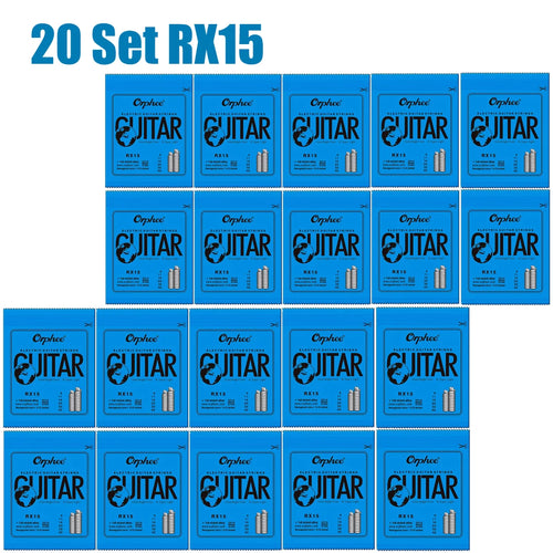 10/50 Set Orphee Electric Guitar Strings Set RX Series Hexagonal