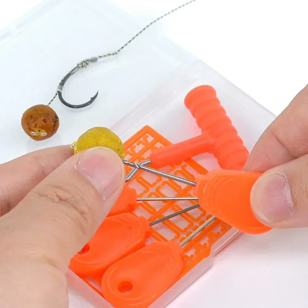 Carp Fishing Bait Needle Kit 7 In Box Fishing Bait Tool Accessories