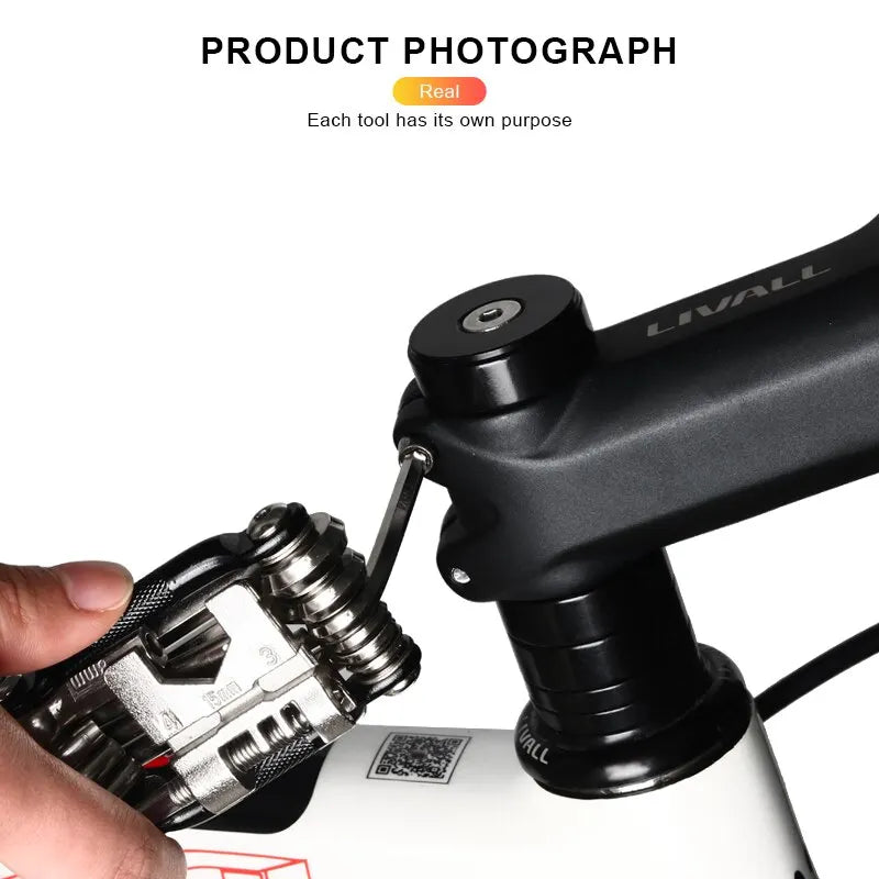 RIDERACE Bicycle Multi Tool Chain Splitter Cutter Multifunction For