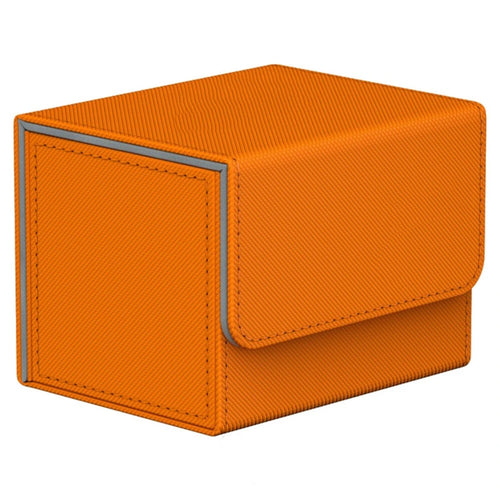 100+ Cards Deck Box Flip Side Inserted Type Leather Card Collection