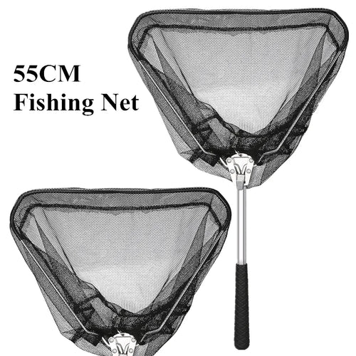 190cm 92cm 55cm Telescopic Landing Net Folding Fishing Pole Extending