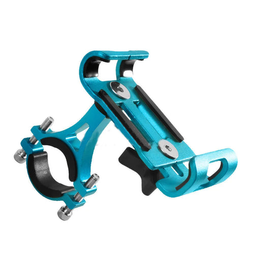 Aluminum Alloy Bike Phone Holder Anti-slip Bracket Metal Motorcycle