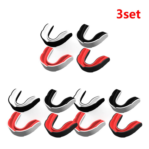 Fighting Training Mouth Guard Boxing Gum Shield Slim Fit Adult Sports