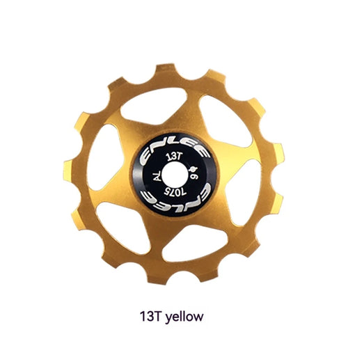 ENLEE Bike Aluminum Alloy Guide Wheel Pulley Rear Derailleur 11T 13T