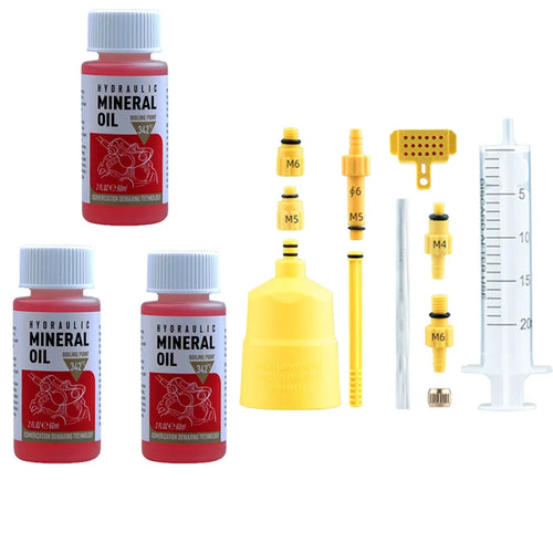 1/2/3 Pcs 60Ml Bicycle Brake Fluid Mineral Oil System Fluid Cycling