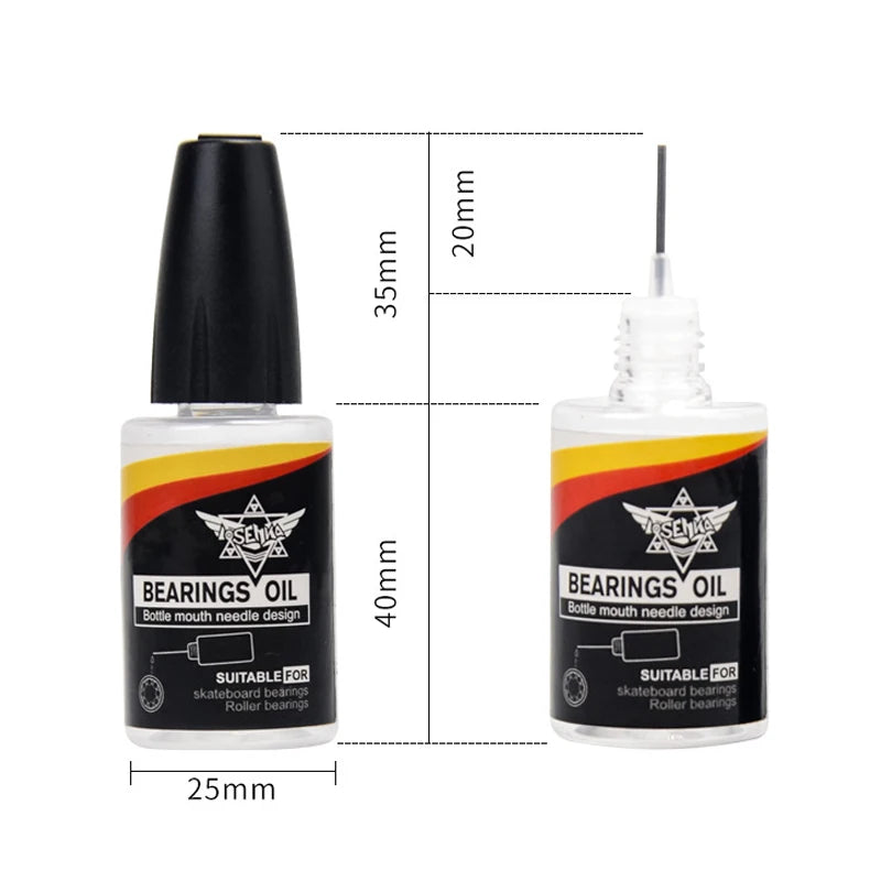 1 Bottle Skateboard Bearings Lubricant Repair Oil 20ml Lubricant