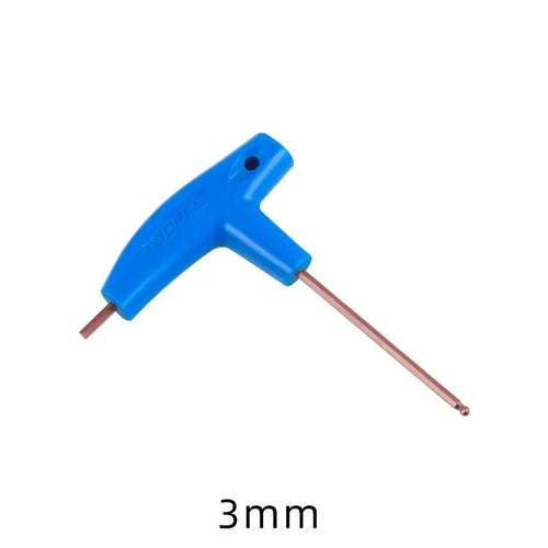 T25 3/4/5/6MM Bike Allen Key Wrench T-Shaped Extended Plastic Handle