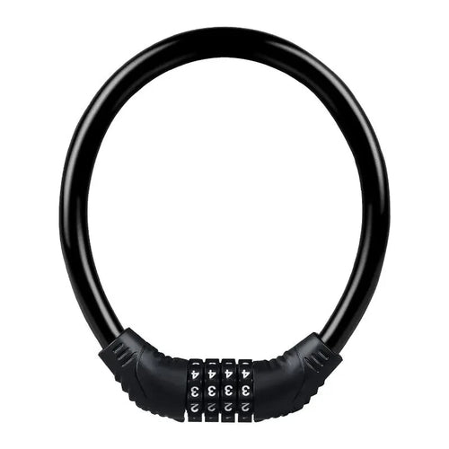 Bike Lock Mountain Bike Portable Security 4-digit Code Bike Lock for