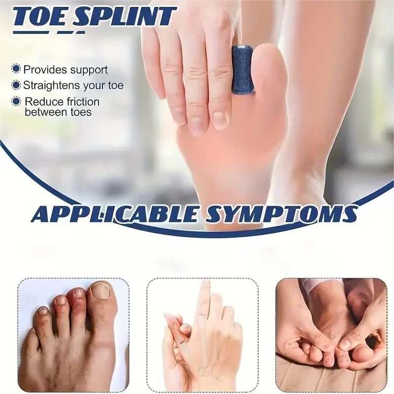 1pcs Toe Splint Toe Straightener For Hammer Toe Brace Hammertoe Splint