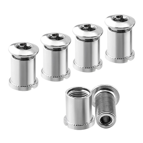 MUQZI 5 Pair Chainring Bolts Bike Single Double Three Disc Chainring
