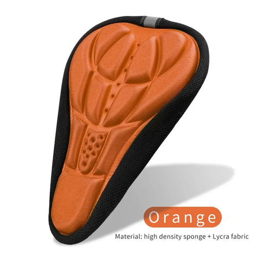 Soft 3D Padded Cycling Bicycle MTB Bike Saddle Seat Cover Cushion