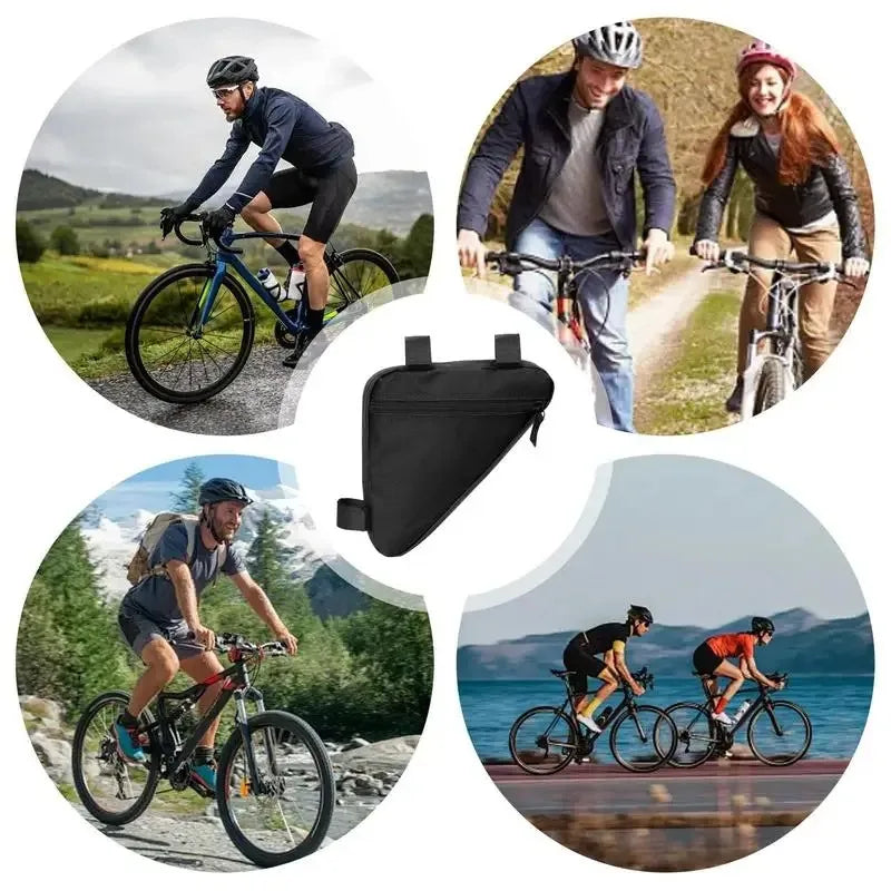 Bicycle Triangle Bag Bicycle Front Frame Handlebar Waterproof Cycling