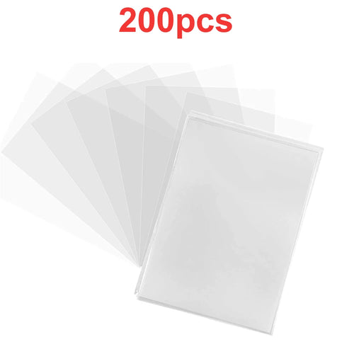 Premium Clear Plastic Card Sleeves - Durable PP Protection for