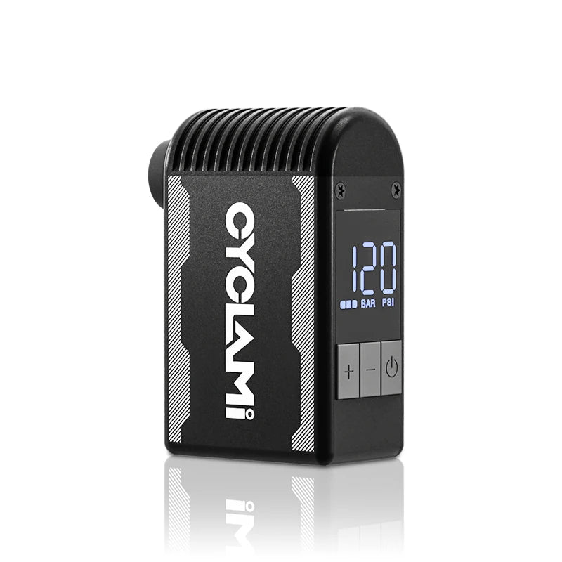 CYCLAMI A2S 120 PSI Mini Electric Pump Portable Bicycle Cordless Air