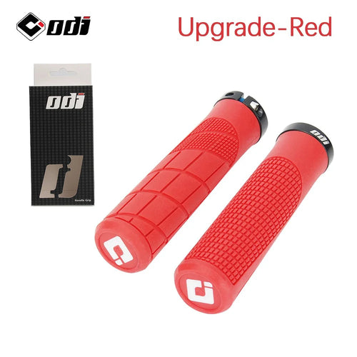 MTB Bicycle Handlebar Grips Rubber Anti-Skid Bike Grips Lock On Road