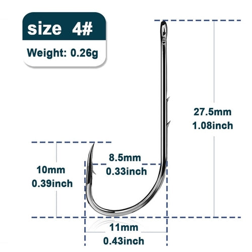 Worm Hooks Accessories Tackle | 9km Bait Holder Fishing Hook | Fishing