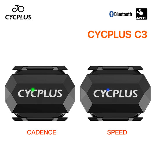 CYCPLUS Cadence Speed Dual Sensor Bike Computer Speedometer ANT+