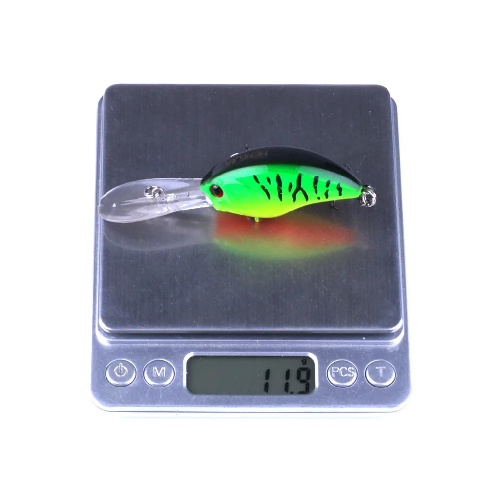 HENGJIA 13G 9CM Fishing Lures Rock Crank Bait Crankbait Minnow  Bass