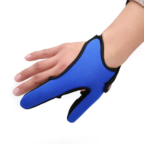 Fishing Gloves 2 Fingers Protector Breathable Anti-Slip Anti-Cut