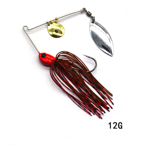 1pcs Fishing Lure 12/17g Wobblers Lures Spinners Spoon Bait For Pike