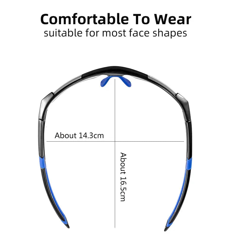 ROCKBROS Photochromic Cycling Glasses Bicycle Outdoor Sports