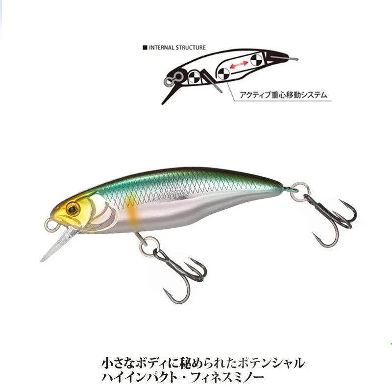 Japan Hot Model Sinking Minnow Fishing Lures 52mm 4.5g Jerkbait Bass