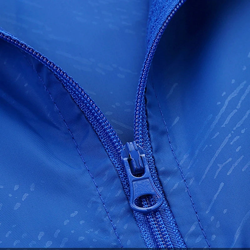 Men Women Hiking Jacket Waterproof Quick Dry Camping Hunting Clothes