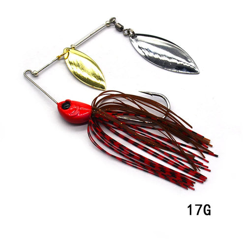 1pcs Fishing Lure 12/17g Wobblers Lures Spinners Spoon Bait For Pike