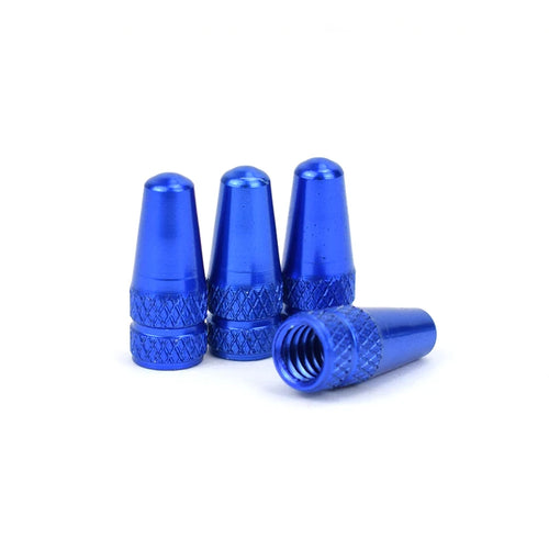 4/8pcs Aluminum Alloy Bicycle Tire FV Valve Cap MTB Road Bike Covered