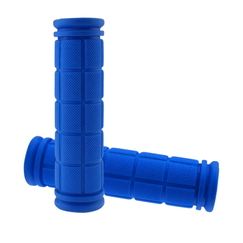 1Pair Bicycle Handlebar Grips Anti-skid Bike Handle Bar Grips Rubber