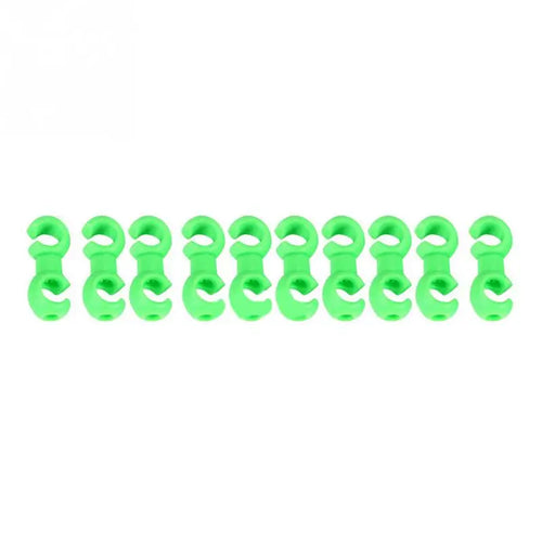 10Pcs/Set S Buckle Bike Brake Derailleur Shift Clips Buckle Cable Line