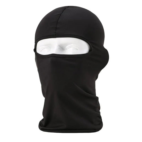 Black Motorcycle Face Mask Moto Balaclava Winter Mask Face Shield