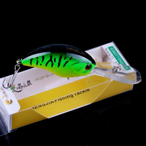 HENGJIA 13G 9CM Fishing Lures Rock Crank Bait Crankbait Minnow  Bass