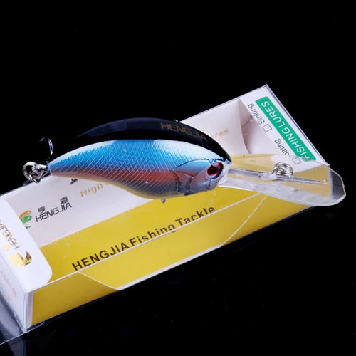 HENGJIA 13G 9CM Fishing Lures Rock Crank Bait Crankbait Minnow  Bass