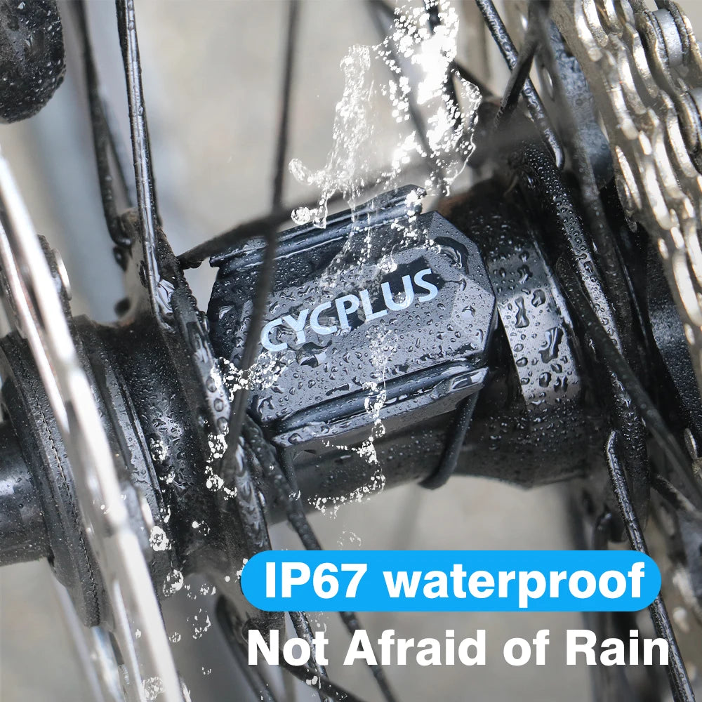 CYCPLUS Cadence Speed Dual Sensor Bike Computer Speedometer ANT+