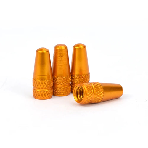 4/8pcs Aluminum Alloy Bicycle Tire FV Valve Cap MTB Road Bike Covered