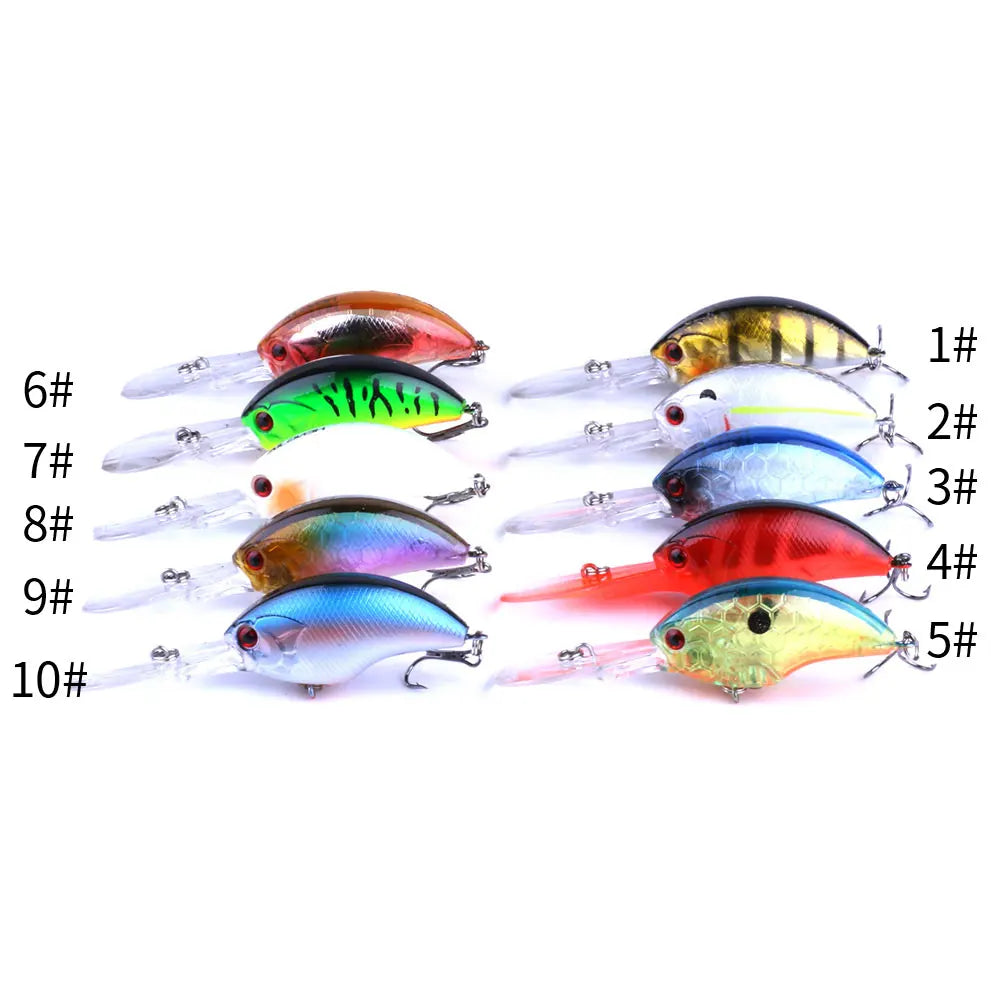 HENGJIA 13G 9CM Fishing Lures Rock Crank Bait Crankbait Minnow  Bass