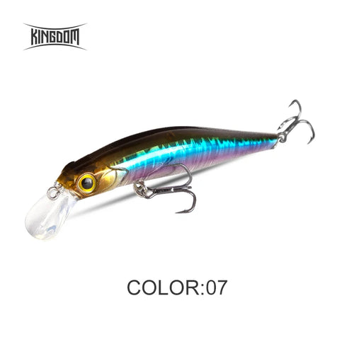 Kingdom Sinking Minnow Saltwater Fishing Lures  Crankbait  Hard Baits