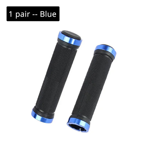Bicycle Grips Rubber MTB BMX Handlebar Cuffs Lock on Anti-Slip
