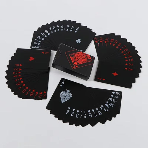 Waterproof PVC Illusionist Poker Cards - Durable & Aesthetically