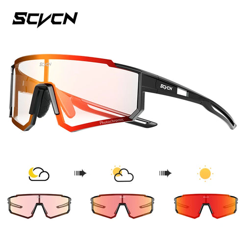 SCVCN Fashion Sunglasses for Men Sport Cycling Glasses Bike Bicycle