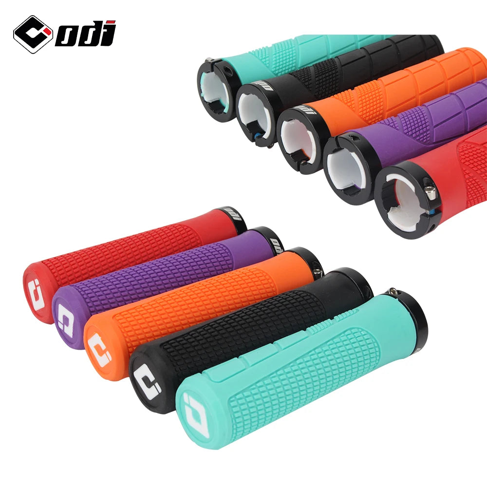ODI Rubber Handlebar Grips MTB Lock-on Grip Shockproof Non-slip
