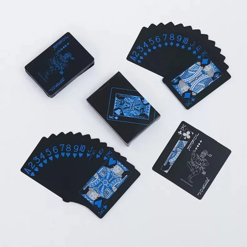 Waterproof PVC Illusionist Poker Cards - Durable & Aesthetically