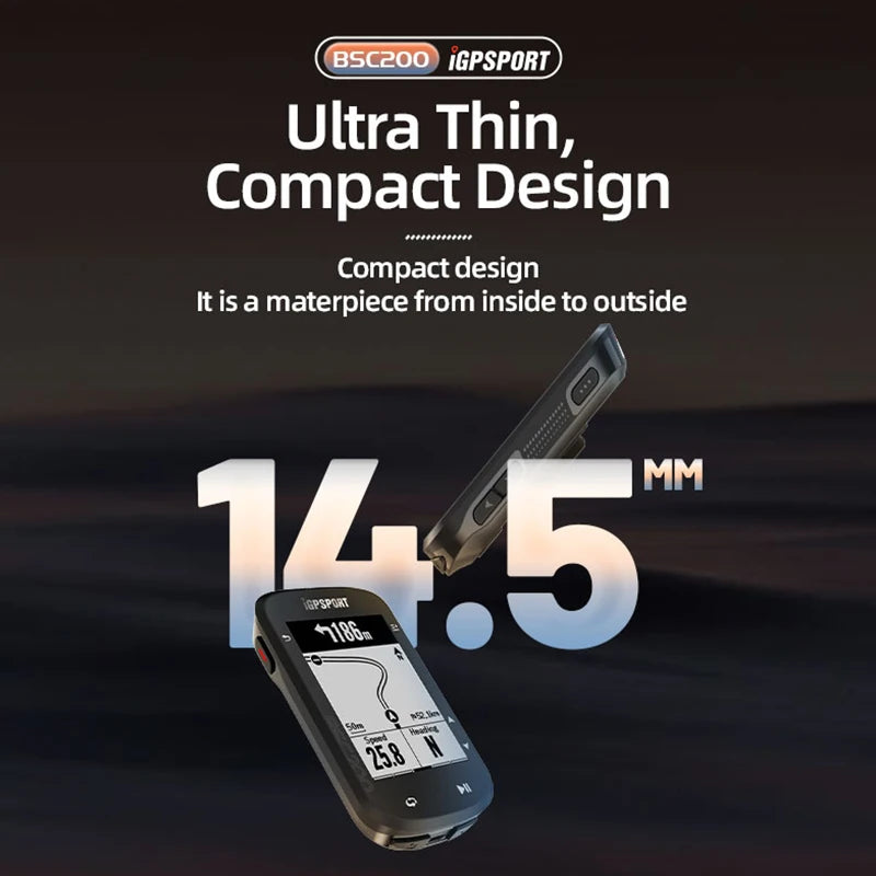 IGPSPORT BSC200 GPS Cycle bike Computer Wireless Speedometer Bicycle